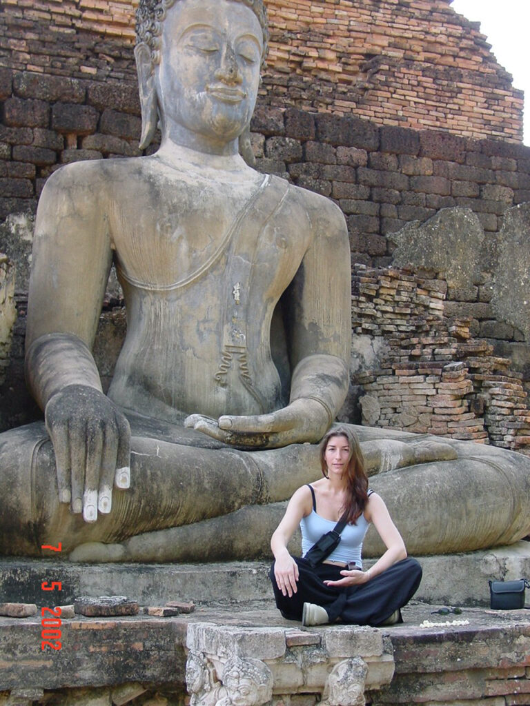 portrait Christelle BONNAMY bouddha